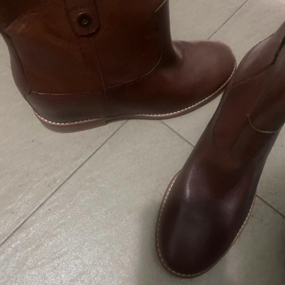 Cole Haan Zillie Leather Ankle Boot - Picture 3 of 6